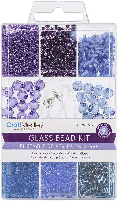 Glass Bead Kit 90g Sky 775749248708