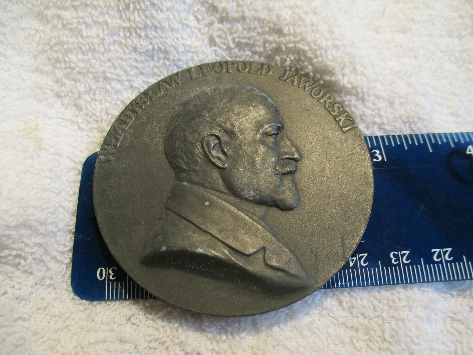 1916 Poland Wladyslaw Leopold Jaworski White Medal