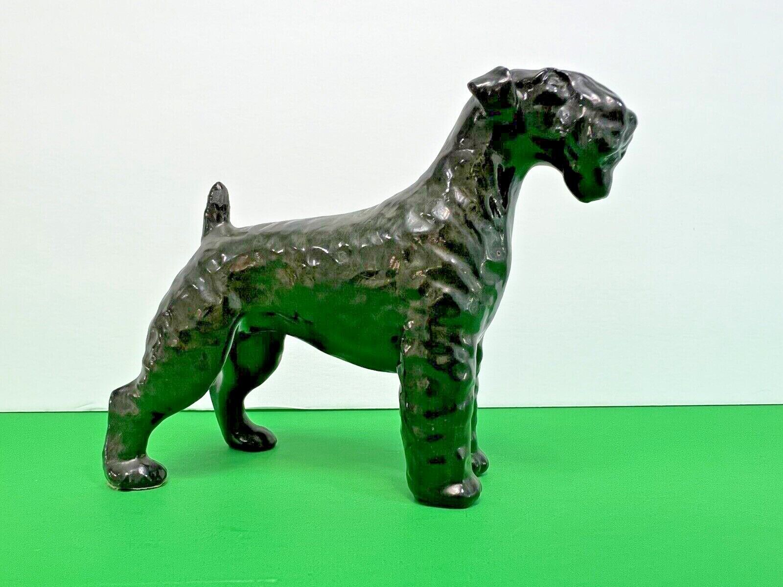 Royal Design Kerry Blue Terrier By The Morten Studio Label Rare Only One On Ebay