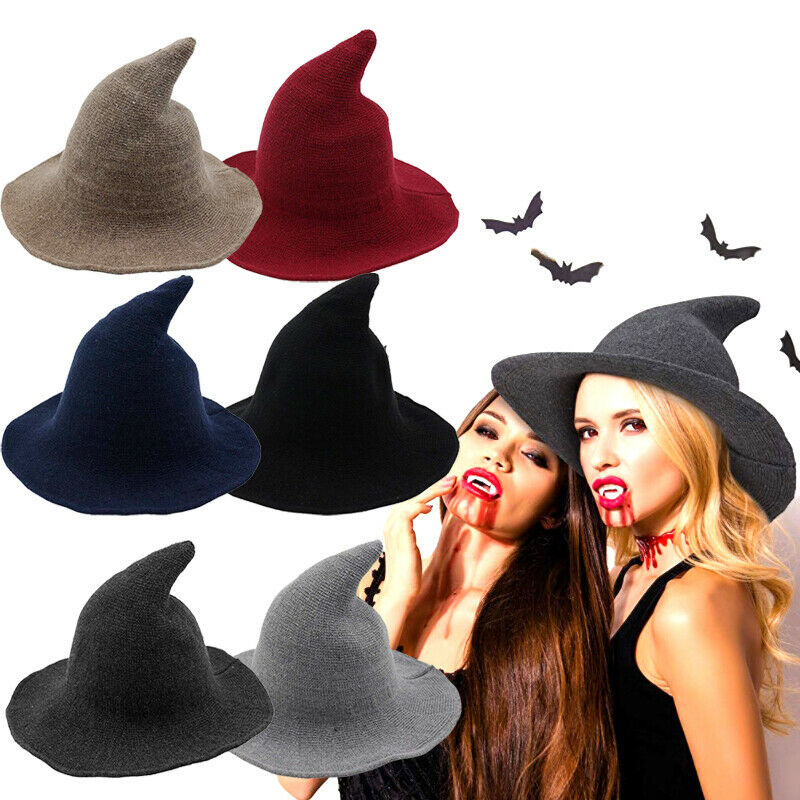 Us Women Ladies Witch Wizard Hat Party Dress Up Cosplay Costume Party Decor Gift