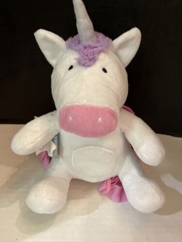 On The Goldbug 2-in-1 White Unicorn Harness Buddy For Toddler Girls