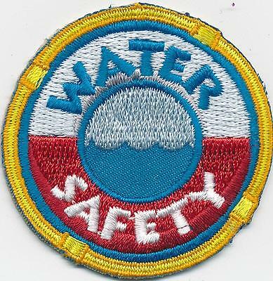 Girl Boy Cub Water Safety Boat Fun Patches Crests Badges Scout Guide Class Swim