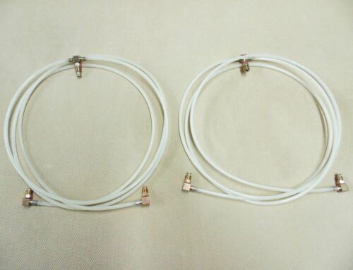 Convertible Power Top Hydraulic Fluid Hose Lines & Fittings Pair Plastic Hoses