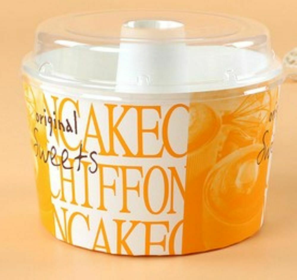 10 Disposable Chiffon/angel Cake Pans/mold With Lid-4" Or 6" Wide