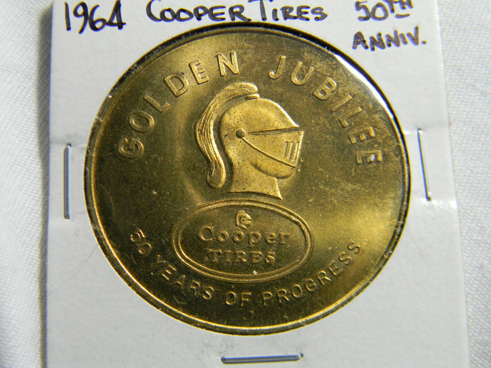 Usa 1964 Cooper Tires Medal (0200)