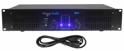 Technical Pro Torque Audio Aw1 1000 Watt 2-channel Dj Power Amplifier/amp